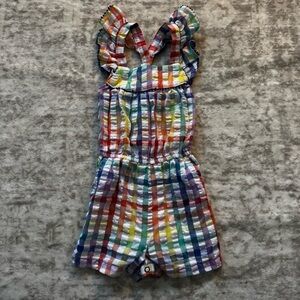 ⭐️ Rainbow Romper Toddler Girl 3T